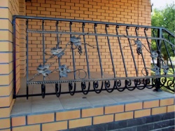 Перила ПБО кованая лоза